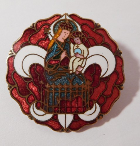 Broche ancienne bronze