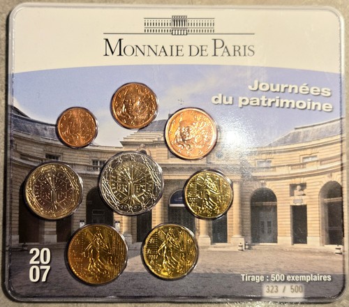 Coffret france 2007 - coffret, bu