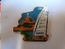 pin pin's CHAR A VOILE LE MONT ST SAINT MICHEL land sailing SAND YACHTING