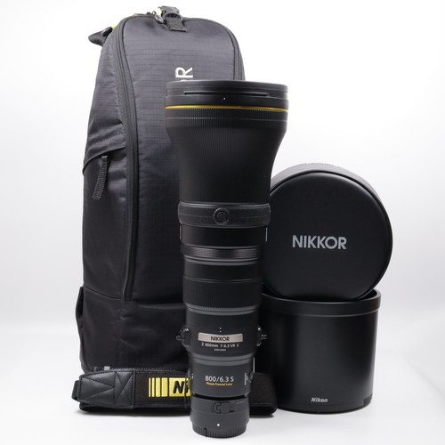 Nikon nikkor 800mm 3 vr - f/6.3,