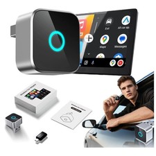 Pour Ottocast Mini Cube 3.0 Adaptateur CarPlay & Android Auto sans Fil Wifi 5Ghz