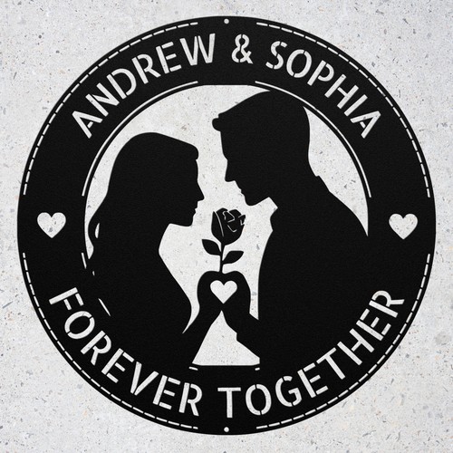 Personalized romantic couple - personalized,