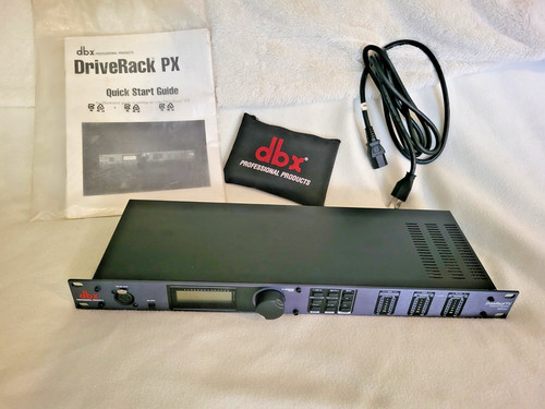 Dbx driverack equalization - dbx, pa