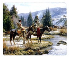 tapis de souris indien amérique united states  USA réf 269