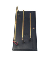 Goldpfeil pour bureau Classeur à Courrier double Cuir noir pm