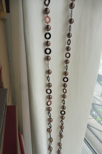 Long collier sautoir style