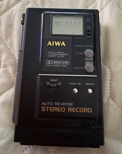 Vintage aiwa j800 digital - hs-j800,