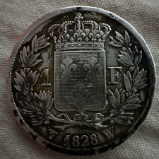 1 FRANC CHARLES X 1828 W LILLE