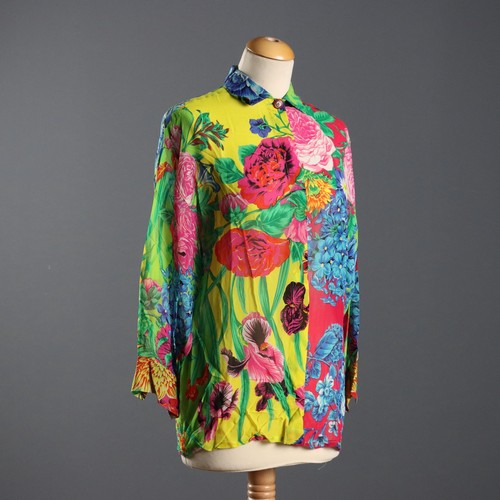 Chemise versace vintage soie - chemise,
