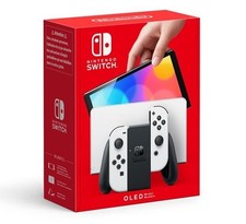 Nintendo Switch OLED - 64Go - Blanc + Carte micro SD 128Go + Housse Nintendo