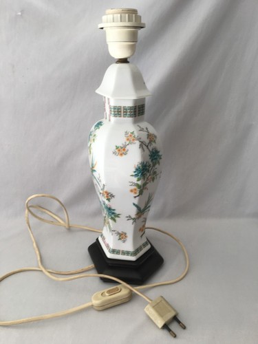 Pied lampe porcelaine de - lampe, en
