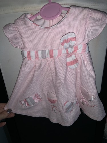 Robe rose maire bébé fille