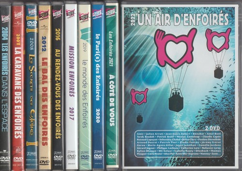 Les enfoirés lot dvd - les,