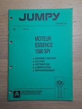 (348A) Manuel d'atelier CITROEN Jumpy - Moteur Essence 1580 SPI Culasse Distrib.