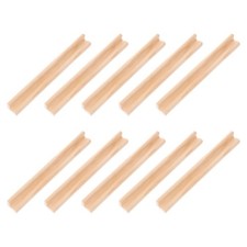  Plateaux de dominos en bois, 10 pièces, supports de dominos en bois pour