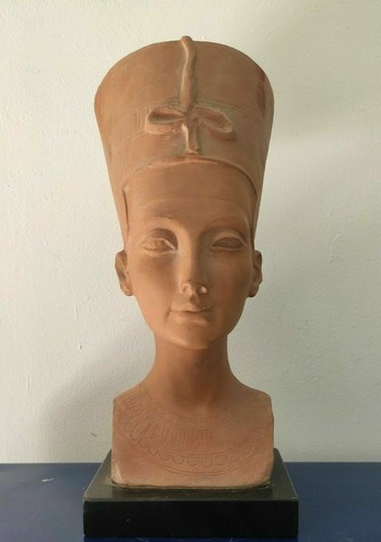 Buste nefertiti terracotta - nefertiti,