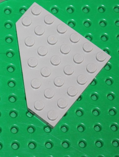 Lego oldgray wedge plate - oldgray, ref
