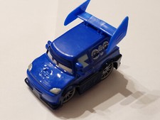 CRAZY VOITURE MATTEL DISNEY PIXAR CARS 1 2 3 DJ CHASE BLEU TUNING