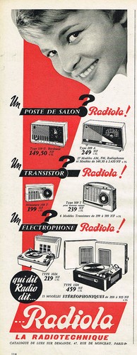 Publicite advertising 1960 - advertising,