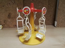 PLAYMOBIL. MANEGE BALANÇOIRES. FETE, AIRE DE JEU