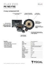 Focal PS 165 FXE Kit 2 Voies