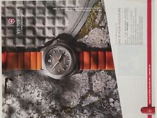 VICTORINOX vintage Print Ad !! " Royal Metal Watch "