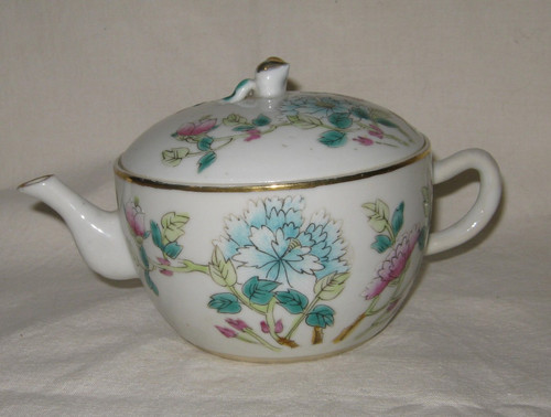 Ancienne théière porcelaine - ancienne,