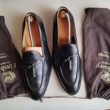 Chaussures Finsbury • 1 paire de Mocassins Alden en cuir noir • Taille EU42-UK8