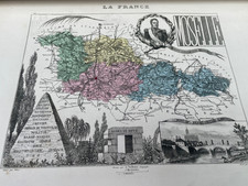 Lot cartes département France