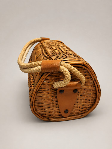 Sac panier vintage - en, vannerie