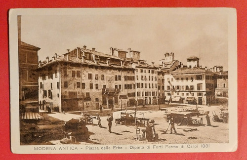 Carte postale modena antique - carte,