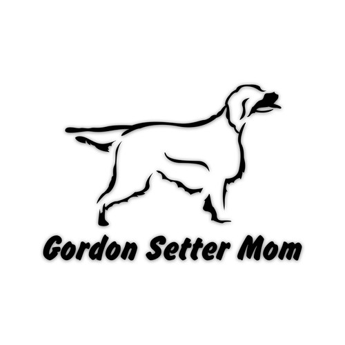Gordon setter mom - gordon,