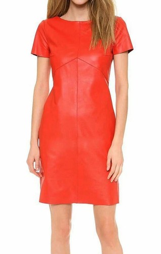 Robe décontractée cuir - robe,