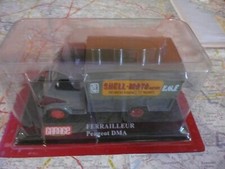 PEUGEOT DMA Baché Ferrailleur SHELL Moto IXO Garage Moderne  1/43 en blister