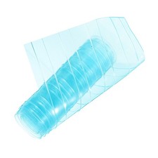  Rideau de porte en plastique transparent : accessoire de niche pour chien,