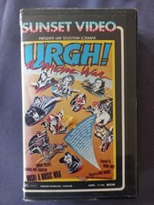 URGH ! A MUSIC WAR  ( POLICE , X.T.C. , JOAN JETT ) K7 VHS , SECAM  , FRENCH