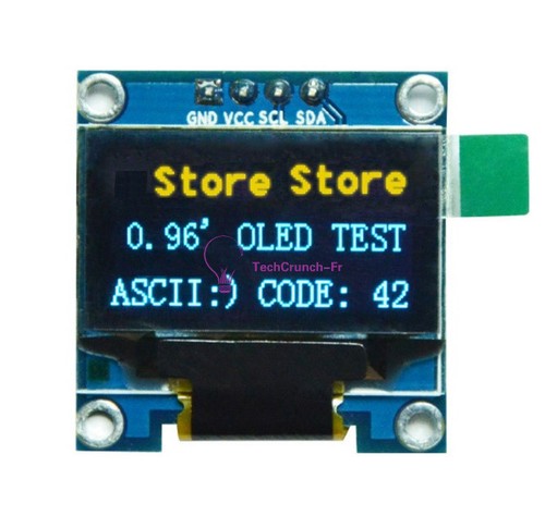 Yellow blue i2c - yellow, 0.96"