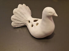 St Paul de vence - Colombe en céramique - Présentoir à pinceaux / pique-fleurs