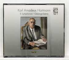 KUBELIK, LEITNER, RIEGER & MACAL ⸺ HARTMANN 8 Symphonien ⸺ WERGO 4xCDs NM