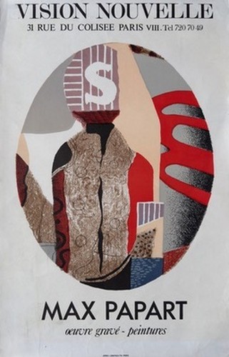 Max papart vintage poster - max,
