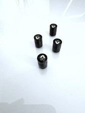 Bouchons de Valves Renault Mégane 3 4 RS CLIO Scenic Sport Autrale Black