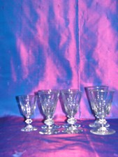 SEPT   VERRES    anciens  CAVE a LIQUEUR  ou autre