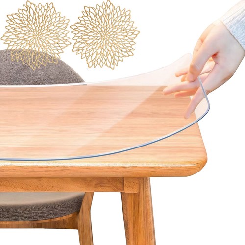 Clear table cover protector - clear,