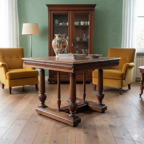 Table ancienne noyer plateau - ancienne,