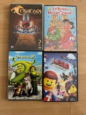 Lot 4 dvd films pour enfants
