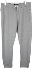 Zapa Pantalon Femmes XL Taille Élastique Gris Zip Ourlets Poches SPORTS Jogger