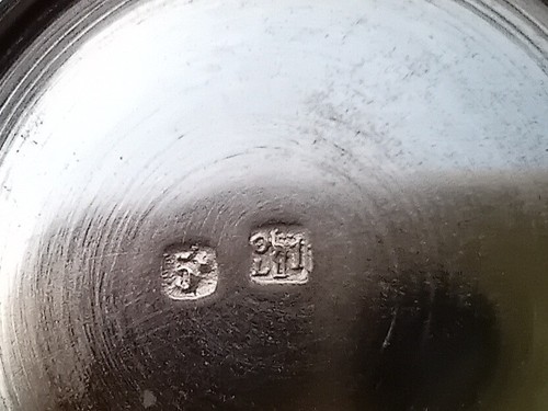 Timbale métal argenté avec - timbale,