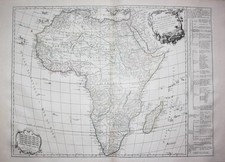 Carte Du Continent Africain