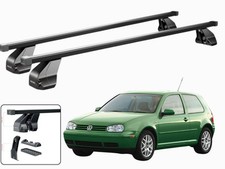 Barres Toit Pour Golf 4 (1J) 3 Portes 1997-2004 MENABO Noir