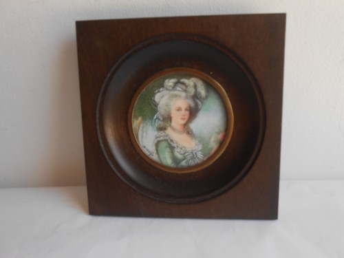 Ancienne peinture miniature